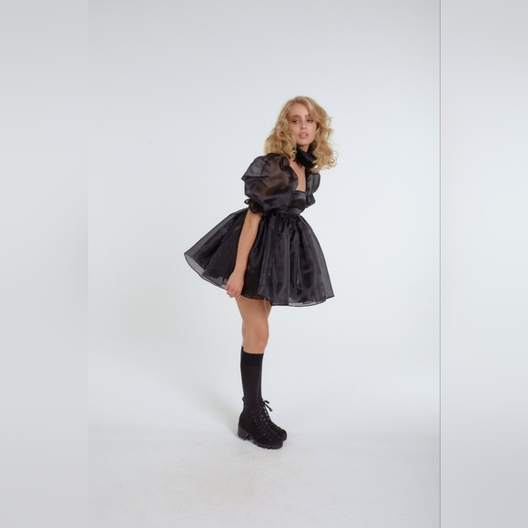 Selkie Caviar Puff Dress - Picture 5 of 8